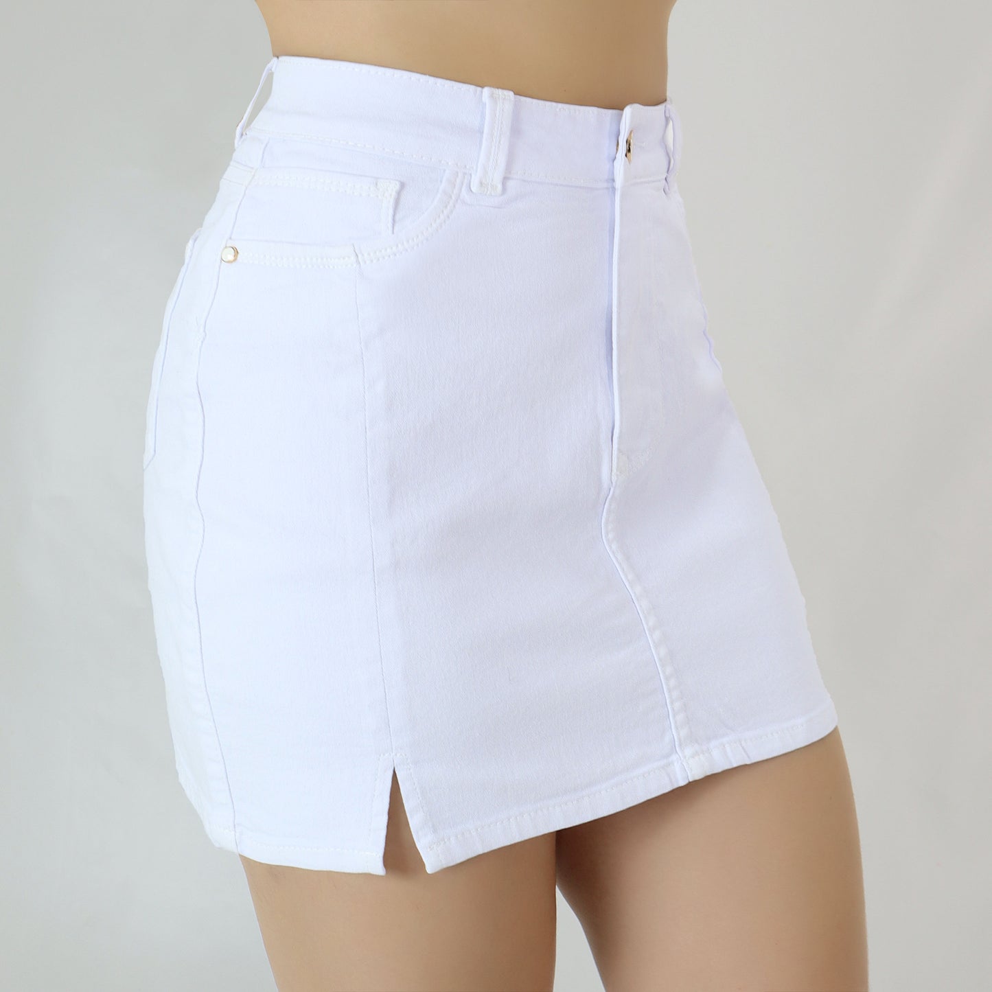 FALDA TIRO ALTO DENIM REF 1068