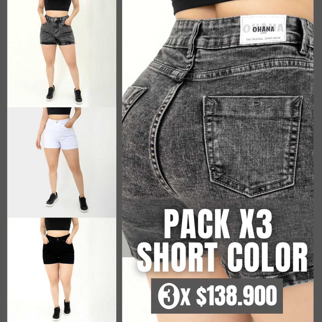 PACK COLOR (3 SHORT)