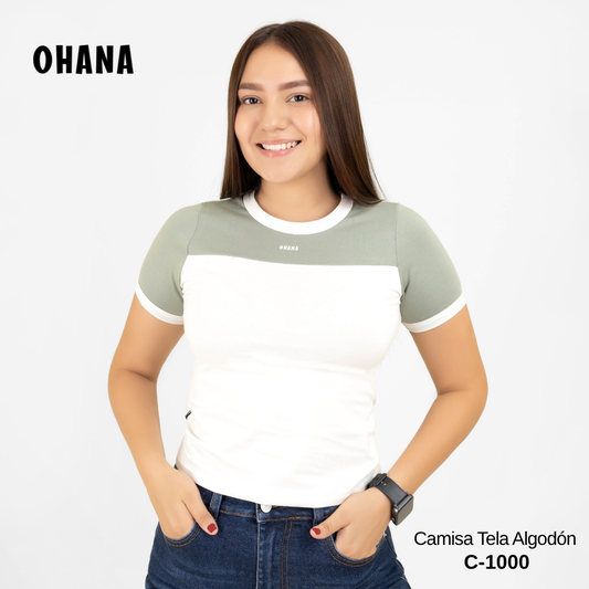 CAMISA TELA ALGODÓN REF C-1000