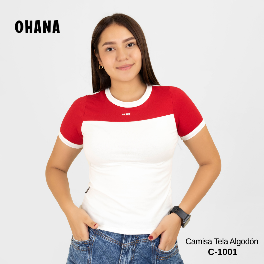 CAMISA TELA ALGODÓN REF C-1001