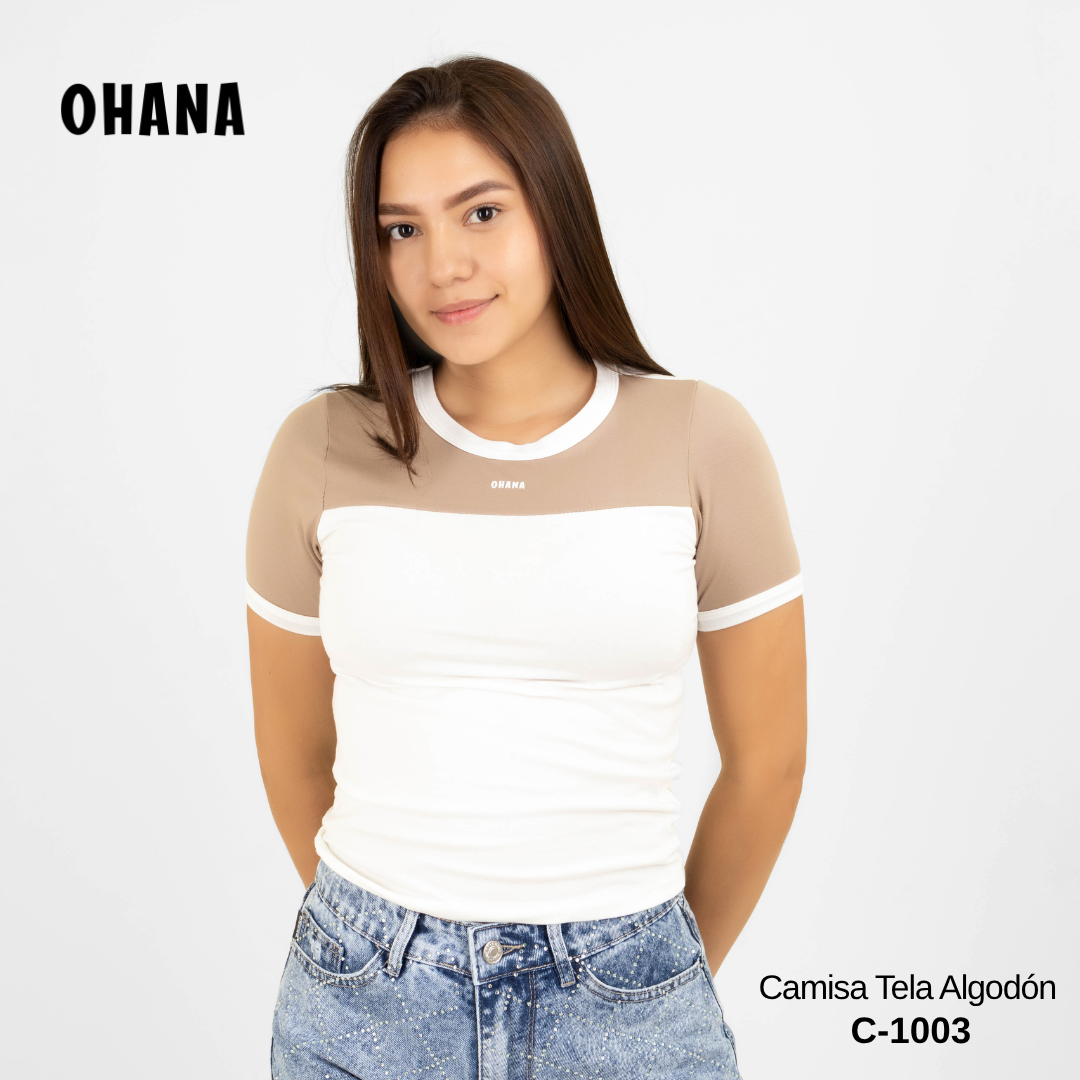 CAMISA TELA ALGODÓN REF C-1003