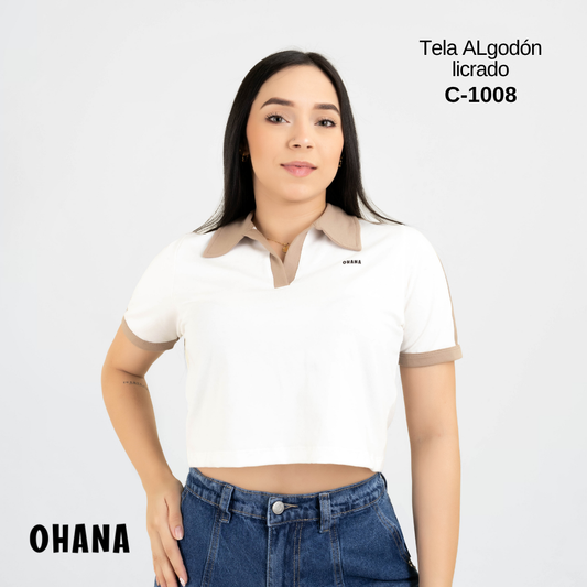 CAMISA TELA ALGODÓN REF C-1008