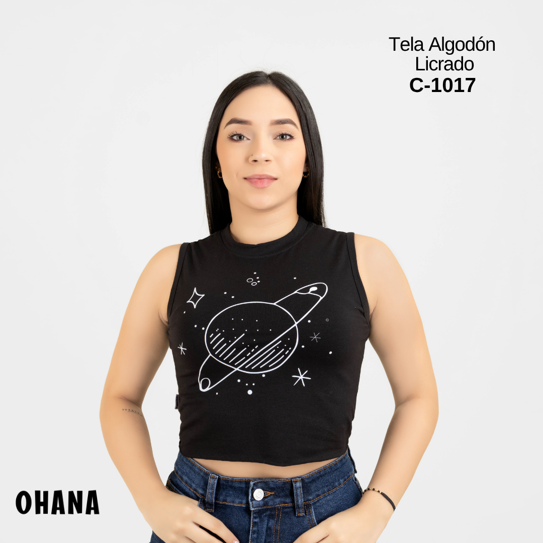 CAMISA TELA ALGODÓN REF C-1017