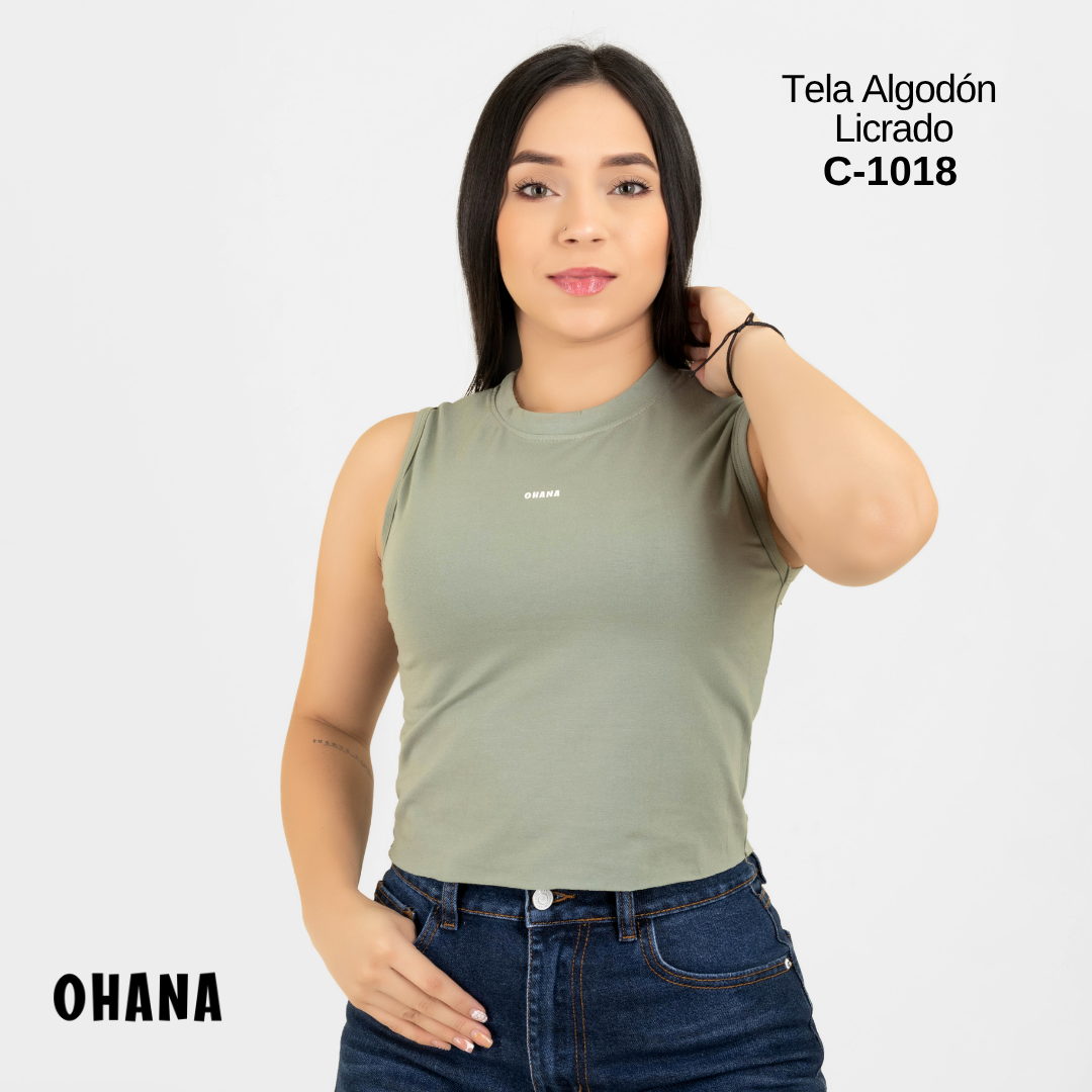 CAMISA TELA ALGODÓN REF C-1018