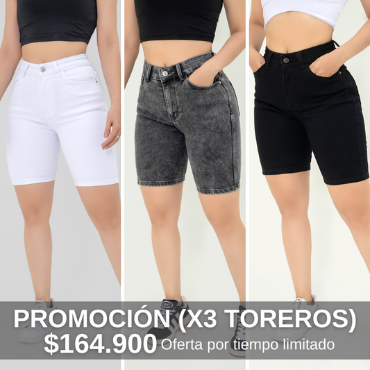 PROMOCIÓN X3 TORERO COLOR