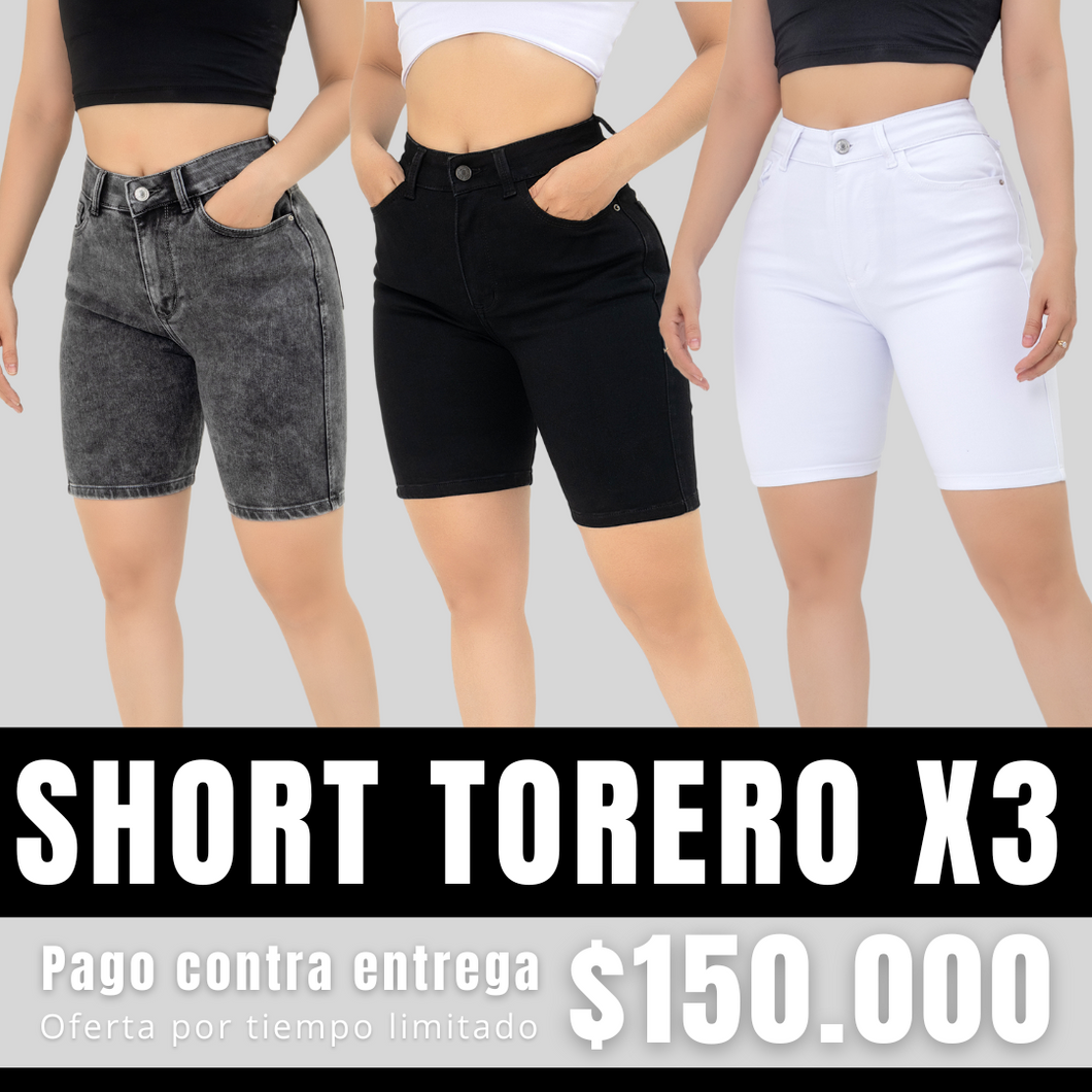 PACK COLOR (3 TOREROS)