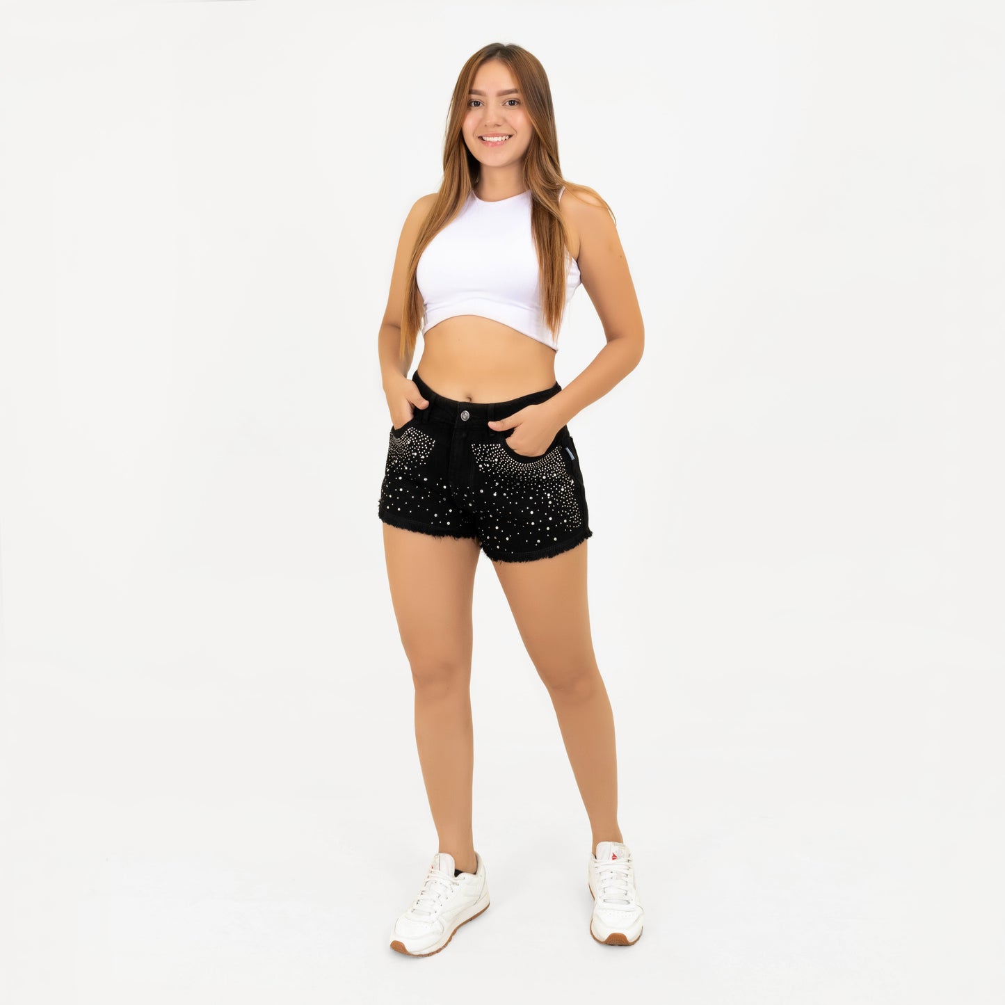 SHORT CORTO RÍGIDO BRILLITOS REF P-1200