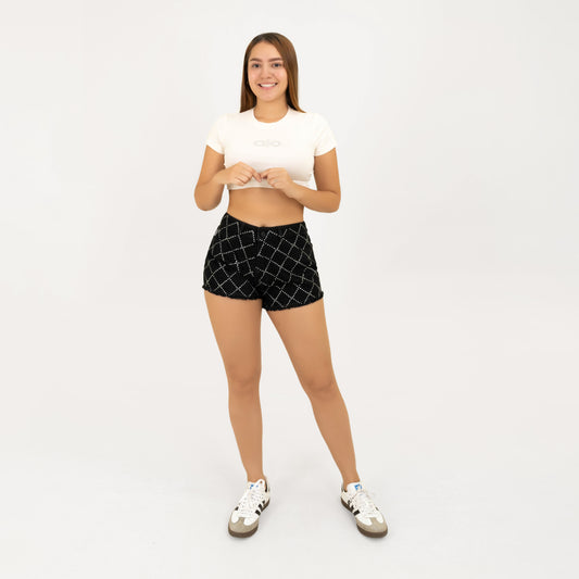 SHORT  RÍGIDO BRILLITOS REF B-1200