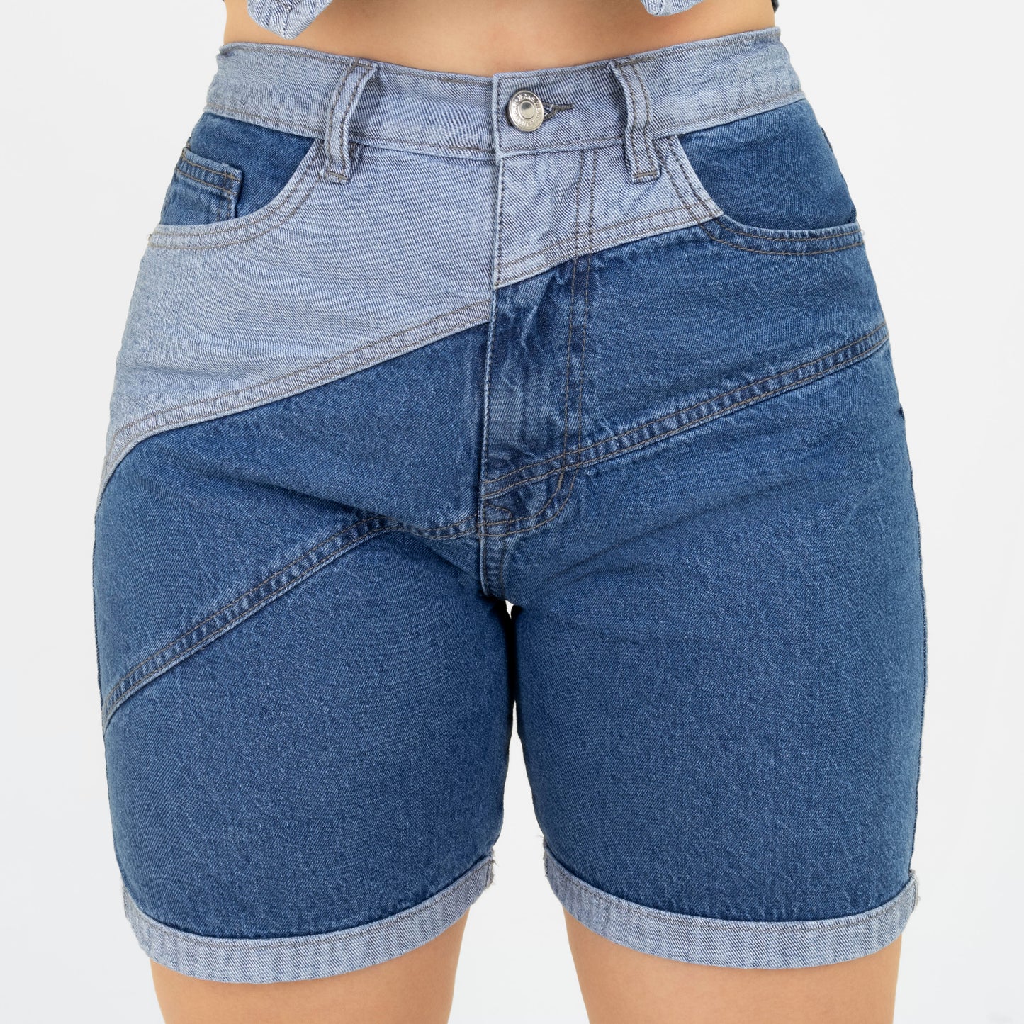 SETS DENIM REF 1220 (chaleco y bermuda)