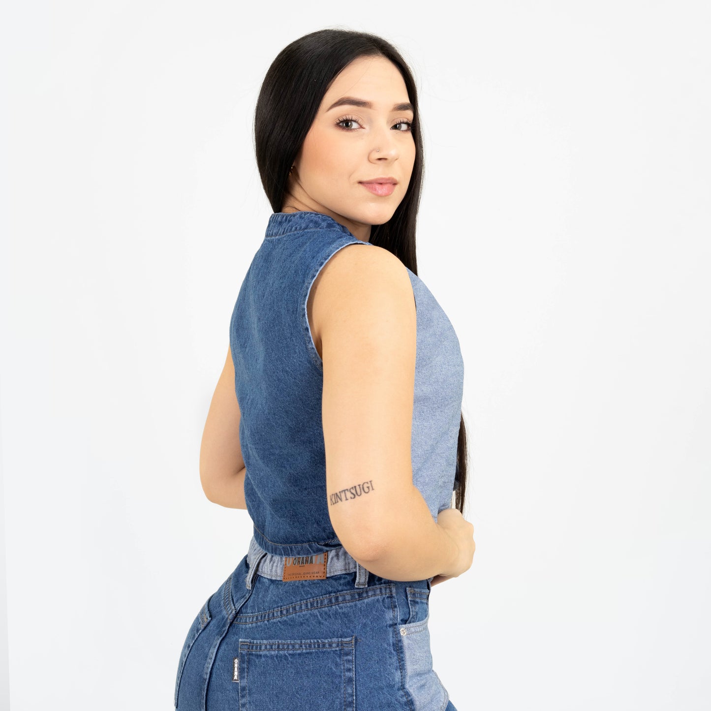 SETS DENIM REF 1220 (chaleco y bermuda)