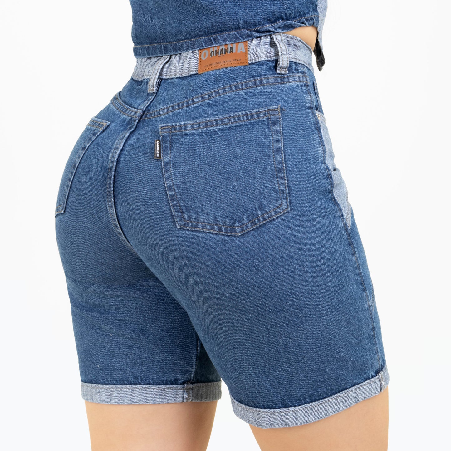 SETS DENIM REF 1220 (chaleco y bermuda)