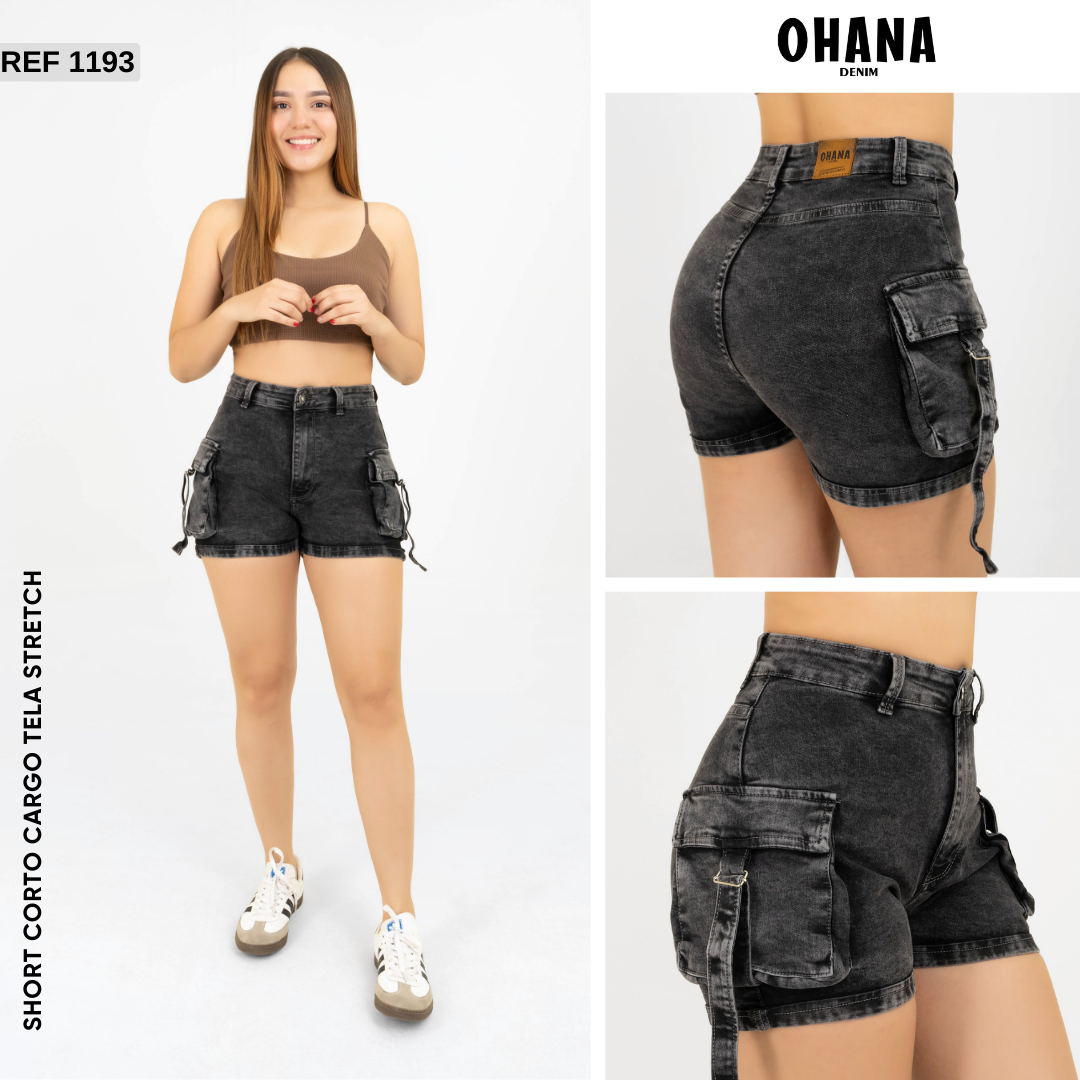 SHORT CARGO STRETCH REF 1193