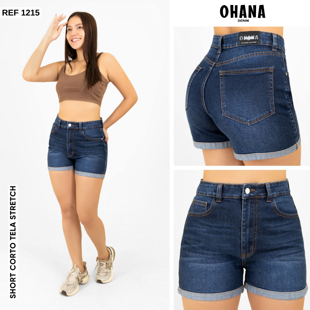 SHORT CORTO STRETCH  REF 1215