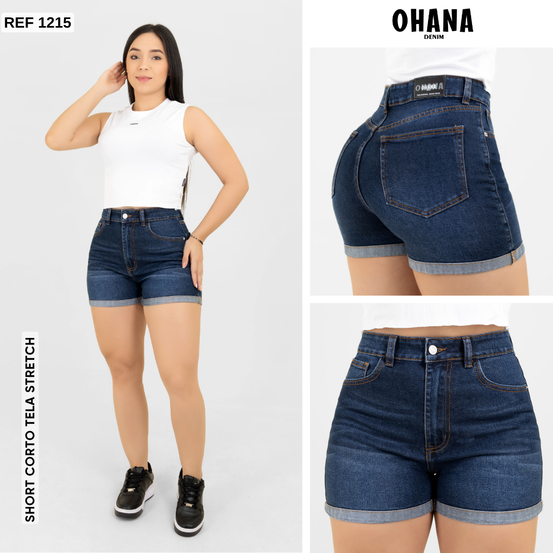 SHORT CORTO STRETCH  REF 1215