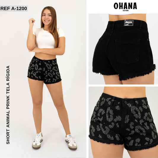 SHORT  RÍGIDO ANIMAL PRINT REF -1200