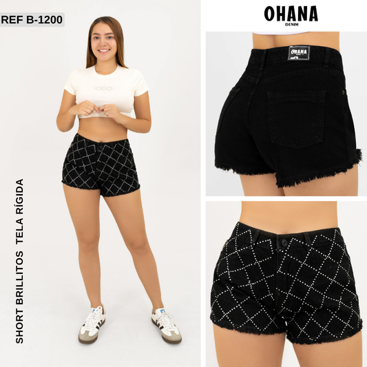 SHORT  RÍGIDO BRILLITOS REF B-1200