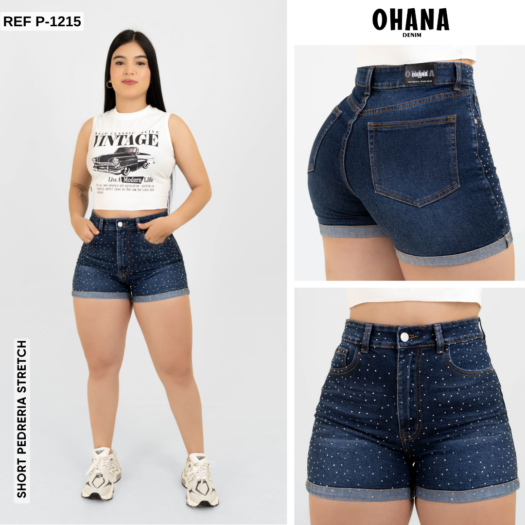 SHORT CORTO STRETCH REF P-1215